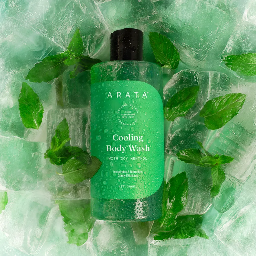 Cooling Body Wash With Menthol | Refreshes Skin | Gently Exfoliates and Smoothens Skin | 300 ML (BYOB) - Image 7