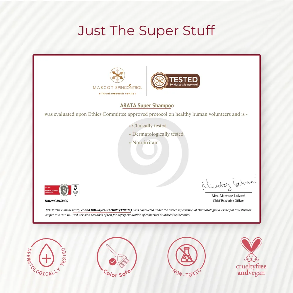 Super Moisture Duo with Biotin & Vegan Keratin for Dry & Damaged Hair - Travel Pack - Super Shampoo (150ml) + Super Conditioner (200ml) - Image 8