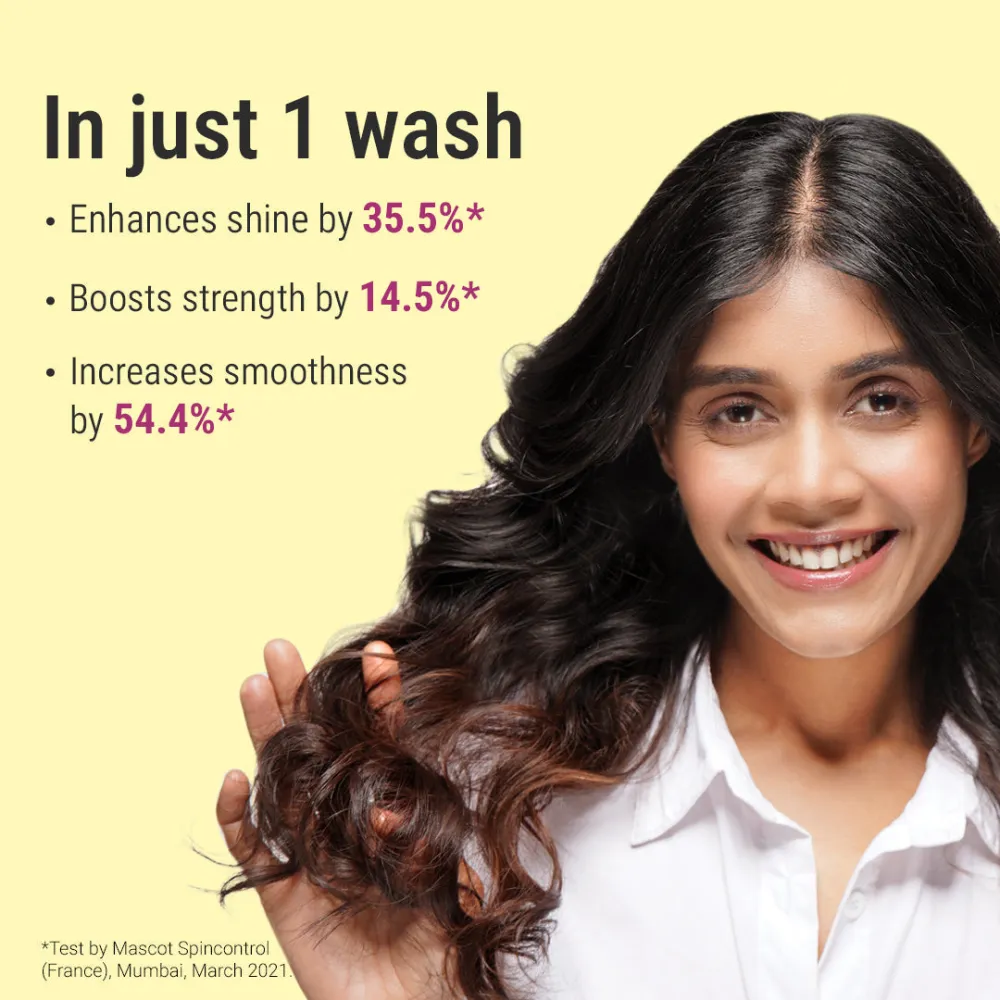 Biotin & Protein Rich Super Shampoo for Damage & Frizz Control - Travel Pack - 150ml BYOB - Image 5