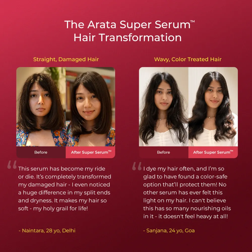 Ultralight Super Serum for Frizz & Damage Control with Jojoba Oil & Vitamin E- Travel Pack- 30ml BYOB - Image 7